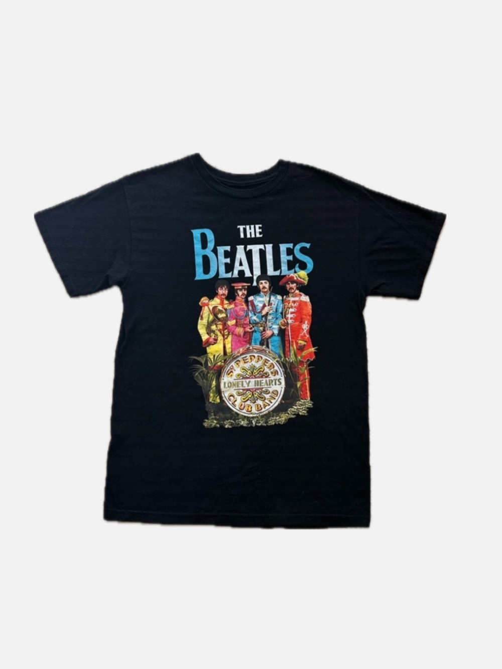 The Beatles Black Sgt. Pepper Tee